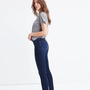 Madewell 10" High-Rise Skinny Jeans in Hayes Wash